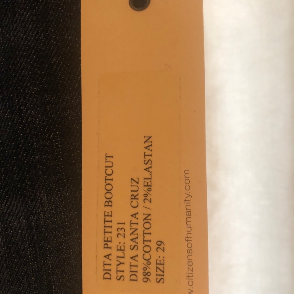 NWT Citizens of Humanity Dita Petite Bootcut NWT - Picture 3 of 9